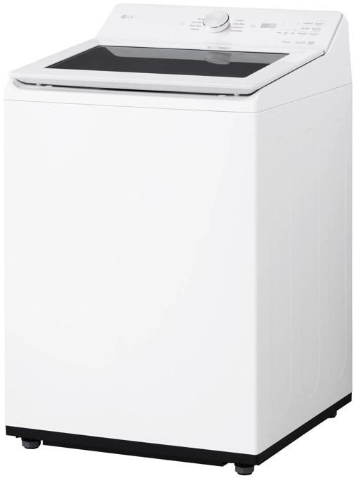 LG 5.0 Cu. Ft.  Alpine White Impeller Top Load Washer with EasyUnload™ & AI Sensing-1