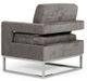 VIG Furniture Modrest Edna Gray Accent Chair-3