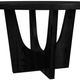 Elements International Oregon Black Dining Table-4