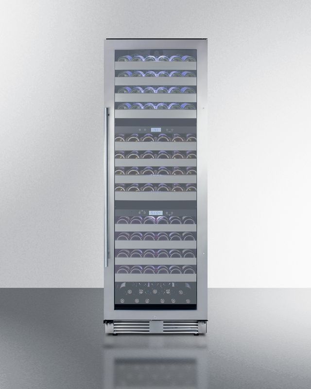 Summit® 24" Triple Zone Wine Cellar-2
