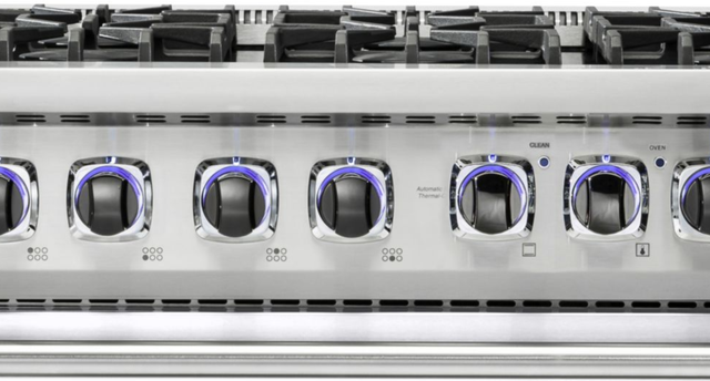 Viking® 7 Series 36" White Pro Style Natural Gas Range-2