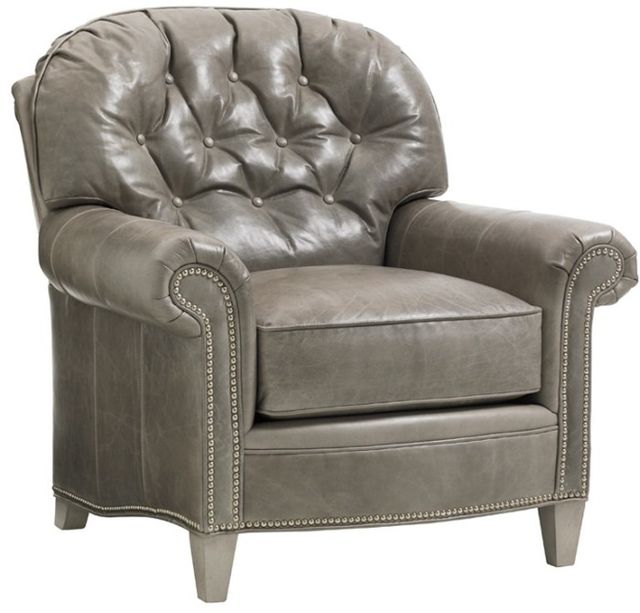 Lexington Home Customizable Oyster Bay Bayville Leather Chair-0