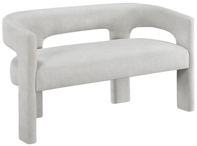 Homelegance® Marais Light Gray Dining Bench-0