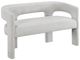 Homelegance® Marais Light Gray Dining Bench-0