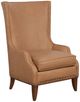 Fairfield® Customizable Pelle Provisions Downing Leather Wing Chair-0