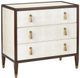 Currey & Company Evie Dark Walnut/Ivory Chest-0
