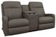 La-Z-Boy® Finley Otter Leather Manual Wall Reclining Loveseat with Console-0