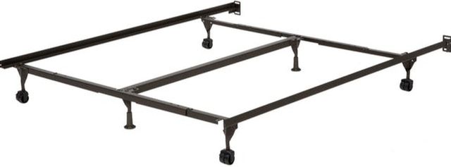 Rize Home Deluxe Queen/King/California King Standard Bed Frame with 4 Rollers and 2 Glides-0