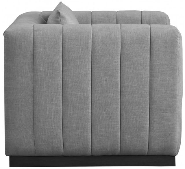 Meridian Furniture Lucia Grey/Black Chair-2
