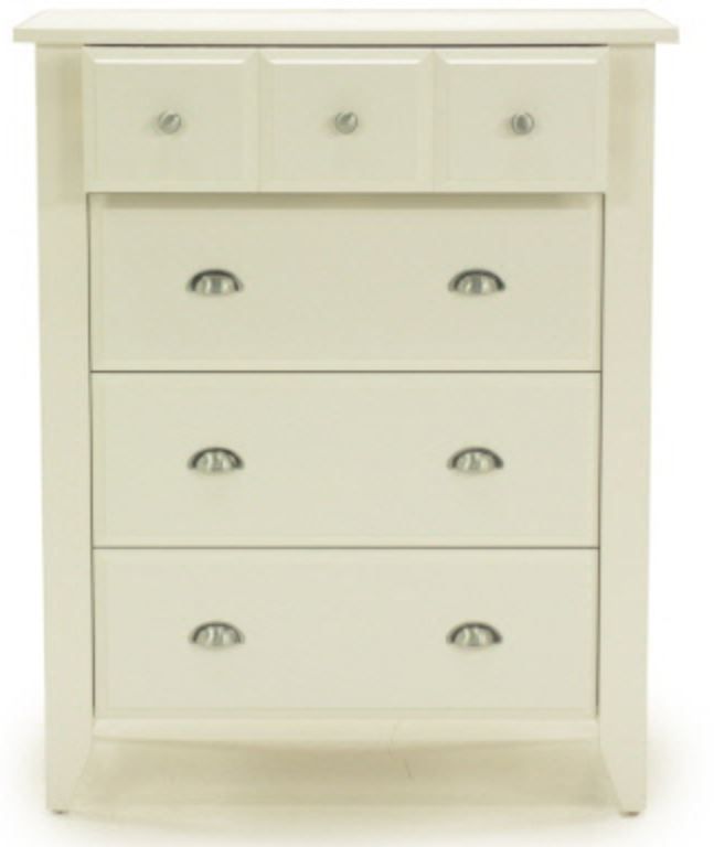 Sauder Shoal Creek Soft White Chest - Thumbnail 2