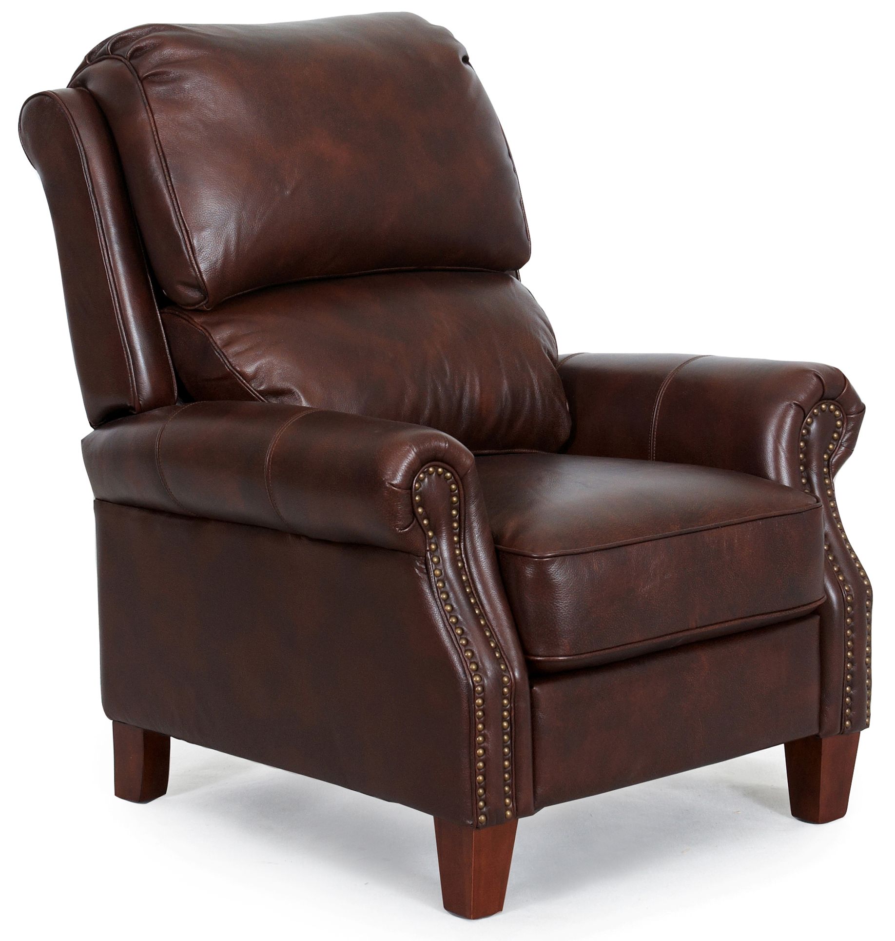Synergy leather pushback recliner discount