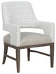 Fairfield® Customizable Josie Grande Dining Arm Chair with Mica Legs-0