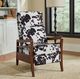Best® Home Furnishings Customizable Ryberson Manual High Leg Recliner with Espresso Legs-5