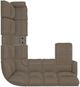 La-Z-Boy® Trouper Mink Reclining Sectional with Custom Layout Options-3