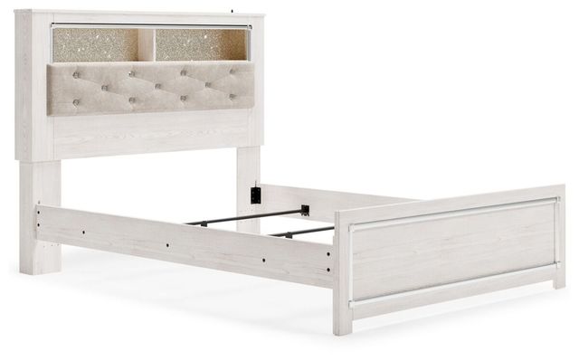 Signature Design by Ashley® Altyra 4-Piece White Queen Bookcase Bed Set-1