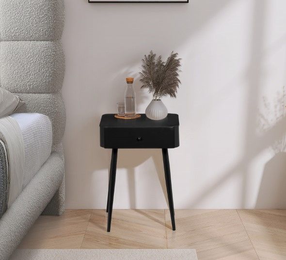 Meridian Furniture Rylan Black Nightstand-3