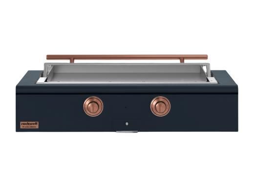 Caliber™ Rockwell Social 48" Juniper Built-In Liquid Propane Outdoor Griddle with Copper Hardware-0