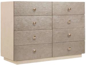 Front view of the Hooker® Furniture Westwood Polished Limestone Single Dresser