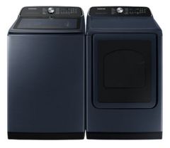 Samsung® 7155 Series Navy Top Load Laundry Pair