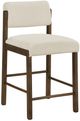 Coaster® Hamlyn 5-Piece Cream/Walnut Counter Dining Set-5