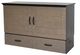 CabinetBed™ Elite Metro Black/Pebble Gray Folding Queen Bed-1