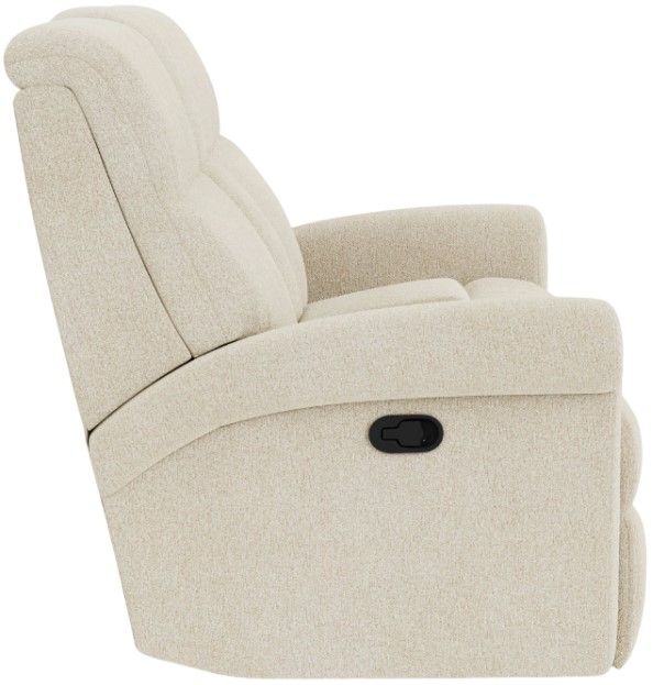 Flexsteel® Customizable Davis Manual Reclining Loveseat with Console-2