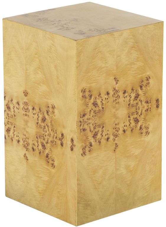 Deco Marche Brown 12" Accent Table-1