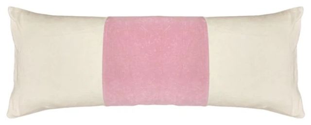 Pink bolster pillow best sale