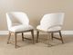 Legacy Classic Melrose Cloud White/Dessert Oak Upholstered Arm Chair-2