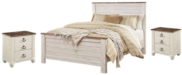 Willowton 3 Piece Panel Bed Willowton 3 Piece Panel Bed