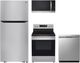 LG 4 Piece Stainless Steel Electric Kitchen Package-0