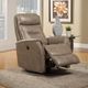 Parker House® Gemini Linen Power Swivel Glider Recliner-2