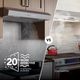 Broan-NuTone® MTR2 Series 30" Black Under Cabinet Range Hood-3