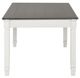 Furniture of America® Pendola 7-Piece Rustic White Dining Table Set-5