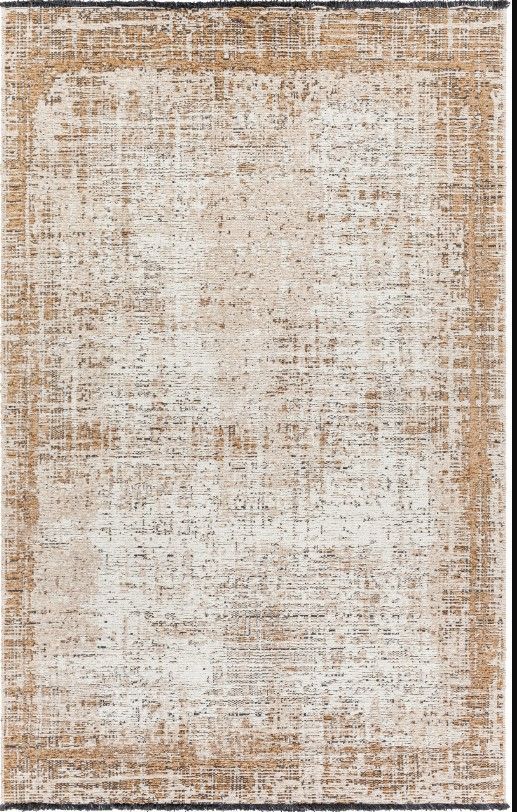 Surya Toscana Charcoal/Cream/Tan 3'x5' Area Rug-0