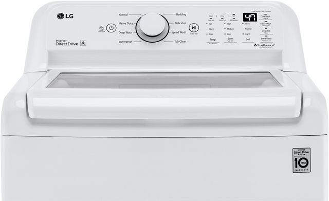 LG 4.3 Cu. Ft. White Top Load Washer-6