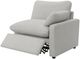 Coaster® Collins 5-Piece Gray Power Reclining Curved Sectional-3