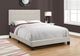 Monarch Specialties Inc. Beige Linen Full Bed-1
