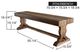 International Furniture Direct Marquez Brown Bench-2