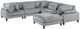 Homelegance® Robstown 6-Piece Gray 120" Modular Sectional with Ottoman-0