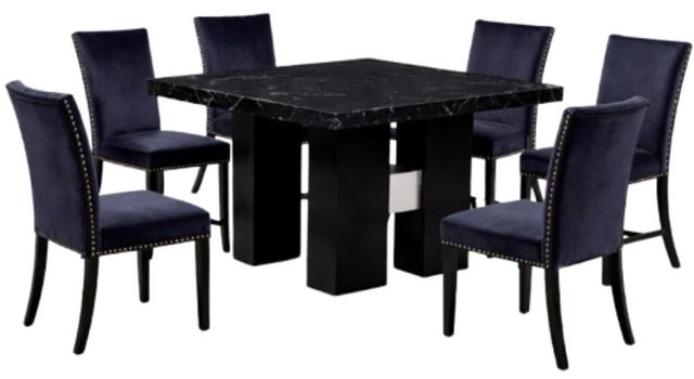 Global Furniture USA D04 7-Piece Black Occasional Table Set-0