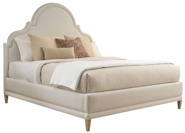 Lexington Home Sunday Morning Cambridge Pearl King Upholstered Bed-0