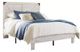 Signature Design by Ashley® Shawburn 2-Piece Charcoal Gray/Whitewash Queen Platform Bed Set-1
