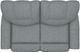 La-Z-Boy® Easton PowerRecline La-Z-Time® Stonewash Reclining Loveseat-3