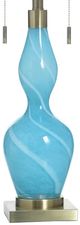 Stylecraft Shulen Blue/Gold Table Lamp-3