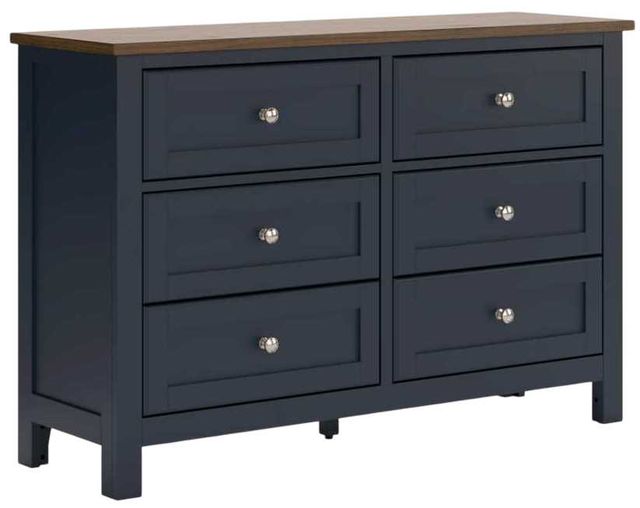 Signature Design by Ashley® Landocken Blue/Brown Dresser-0