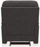 La-Z-Boy® Turner Charcoal Leather Power Rocking Recliner-3