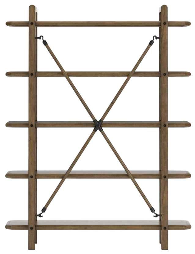 Signature Design by Ashley® Roanhowe Brown Bookcase-3