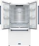 Thor Kitchen Gordon Ramsay Series 36" White French Door Counter Depth Refrigerator with Ice Maker & Blue Hardware-1