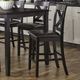 Liberty Furniture Thornton II 2 Pack Black X Back Counter Chairs-1